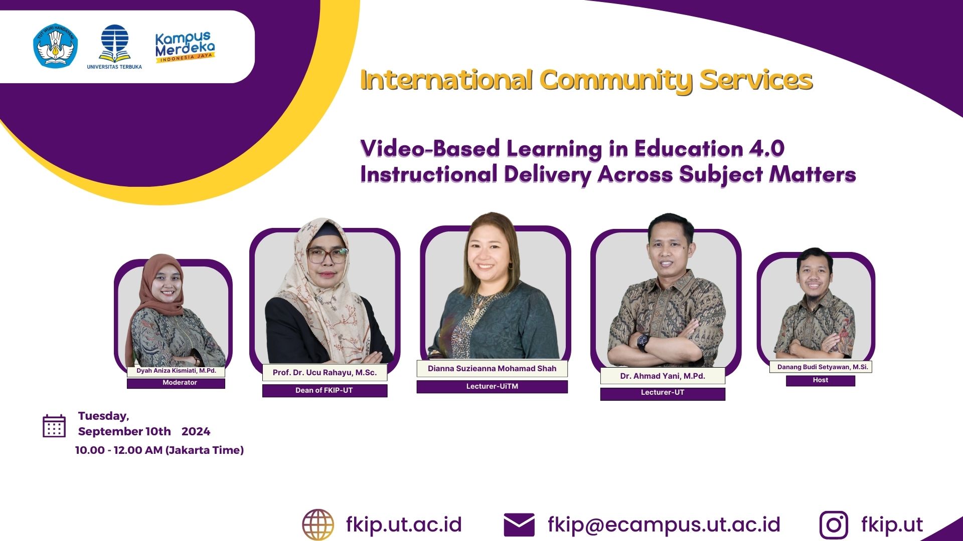 Backdrop International Community Service Selasa